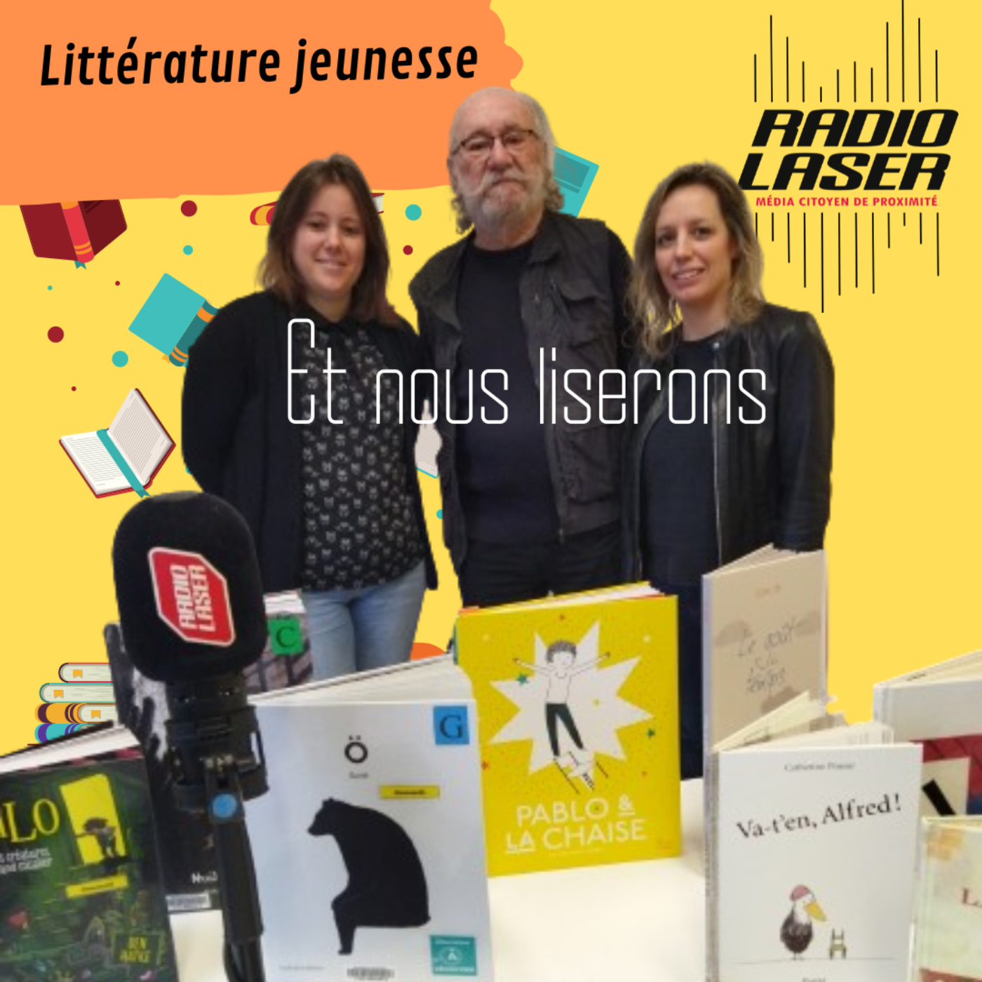 Sophie et Audrey sont avec nous : c'est littérature jeunesse episode artwork