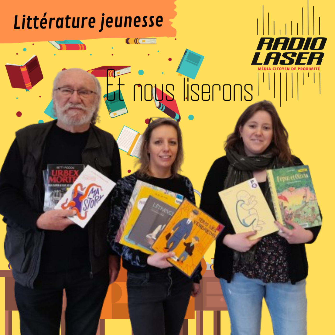 Sophie et Audrey sont là, donc, c'est littérature jeunesse episode artwork