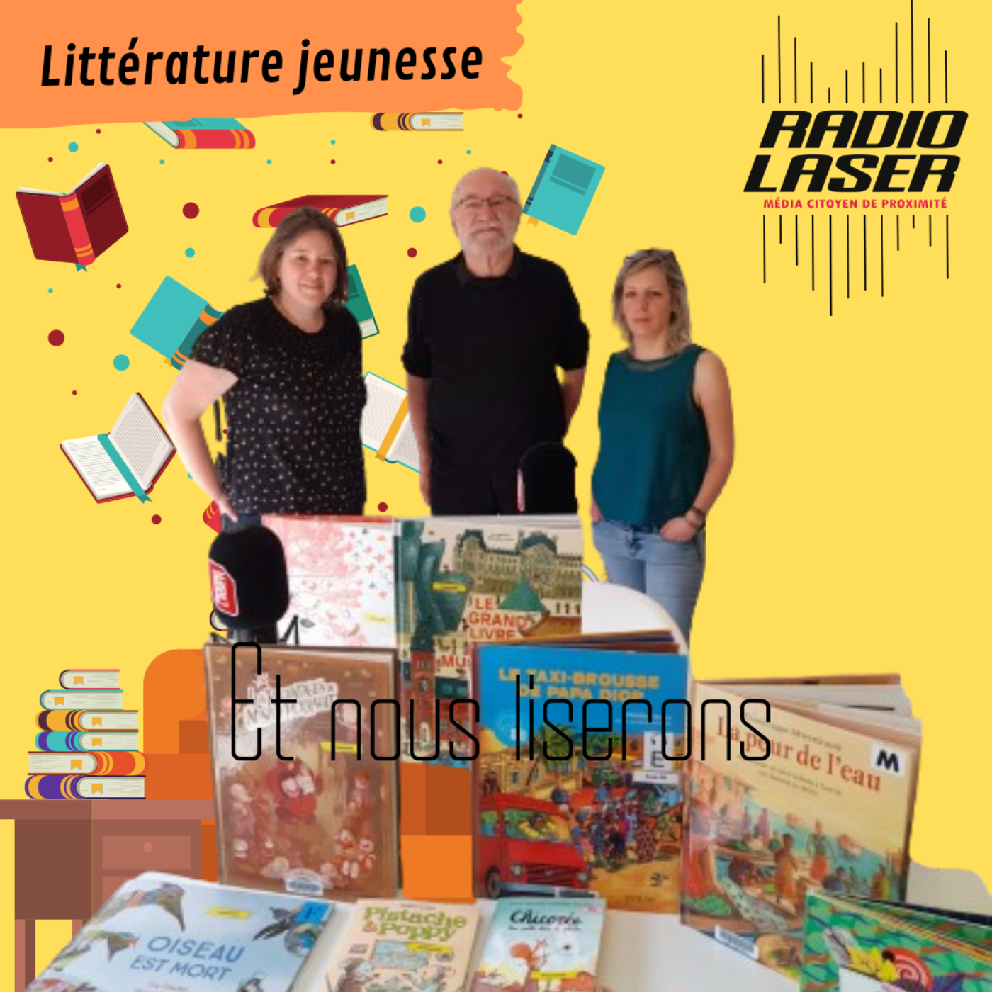 Sophie et Audrey sont là : c'est littérature jeunesse episode artwork
