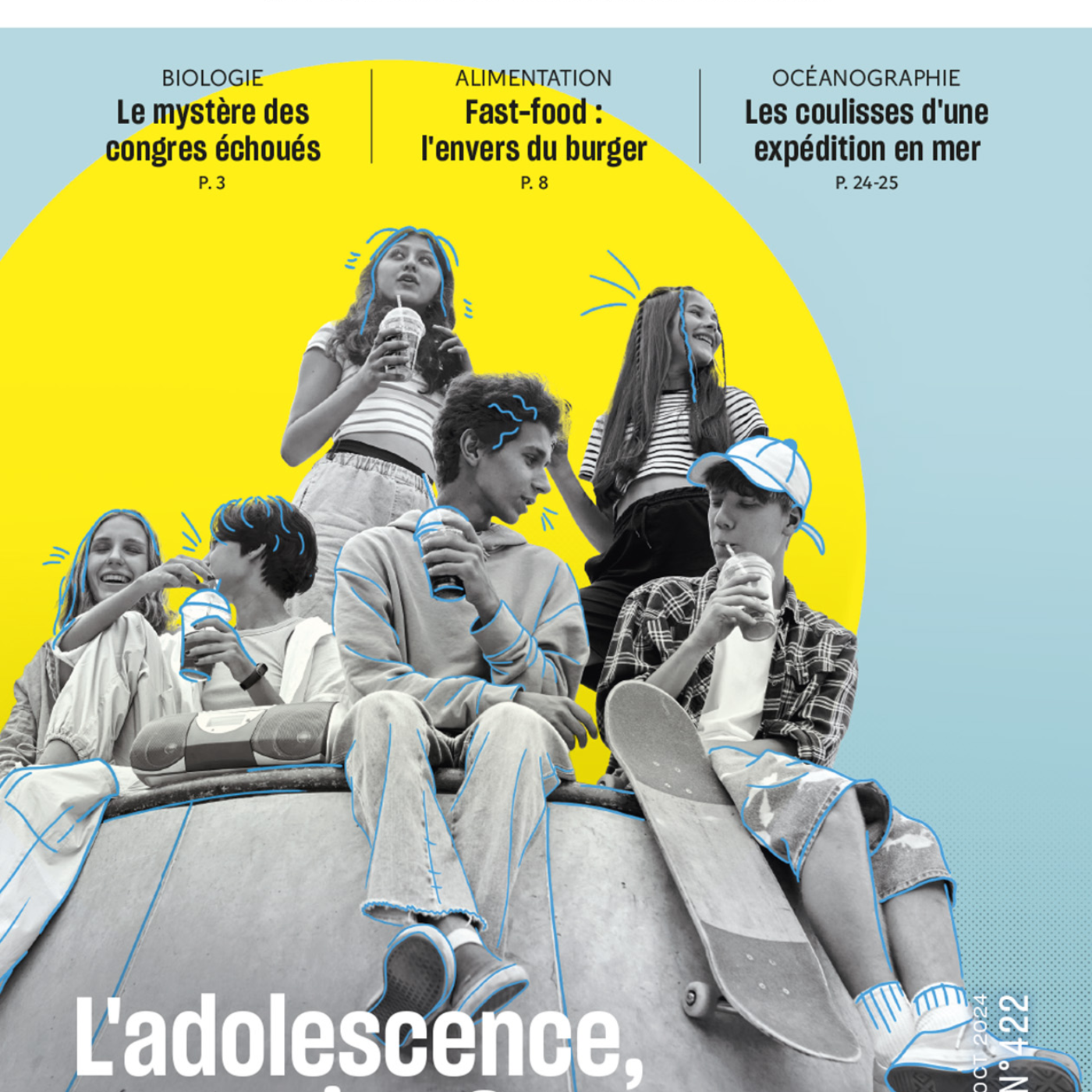 Sciences Ouest d'Octobre 2024: l'adolescence, une crise?; huître et cancer; formation d'astronautes; etc. episode artwork