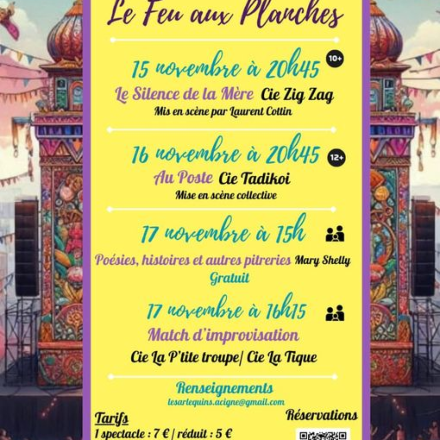 Les arlequins d'Acigné mettent le feu aux planches episode artwork