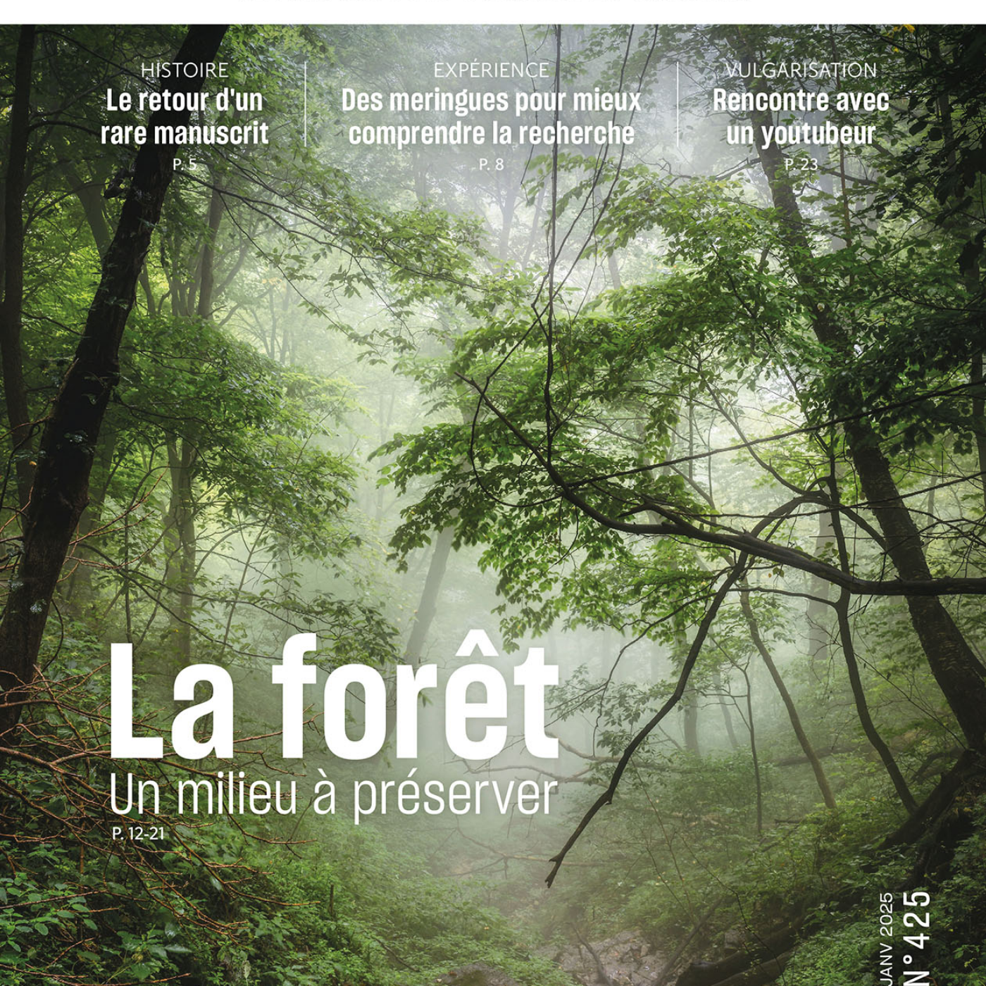 0118- Sciences Ouest de Janvier 2025: la forêt, milieu à préserver; histoire du droit à l'avortement; une chaîne YouTube de vulgarisation; etc. episode artwork
