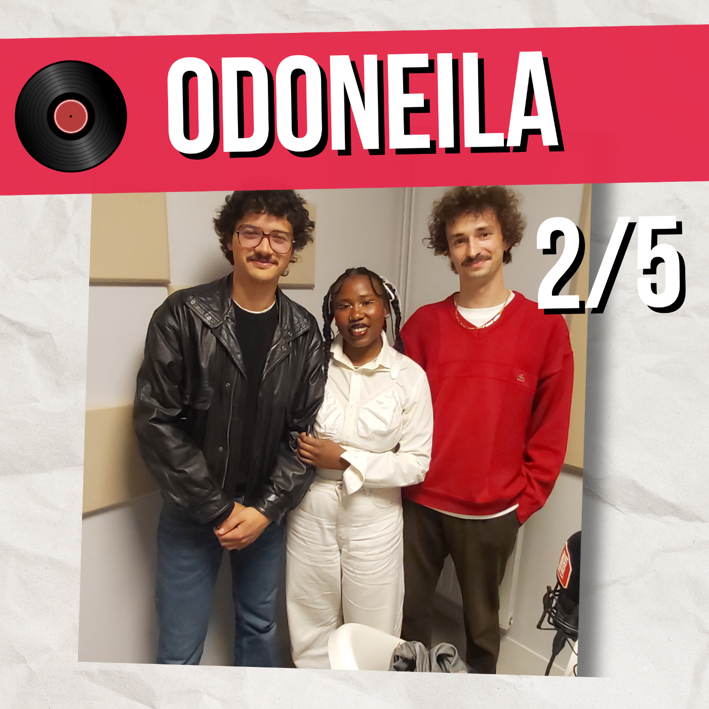 Odoneila en live sur Radio Laser (2/5)