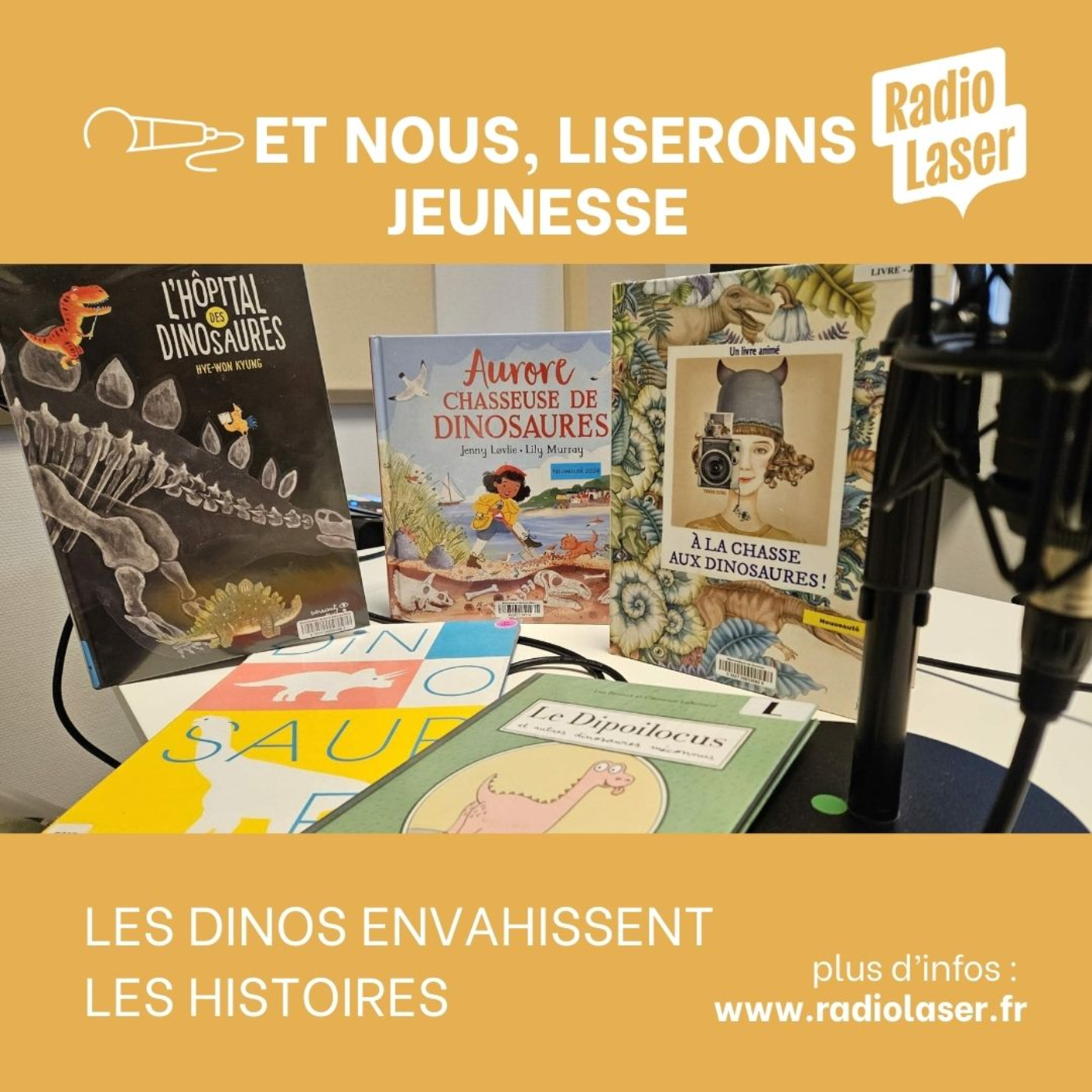 Dinosaures, livres et sorties : la sélection qui rugit à la médiathèque ! episode artwork