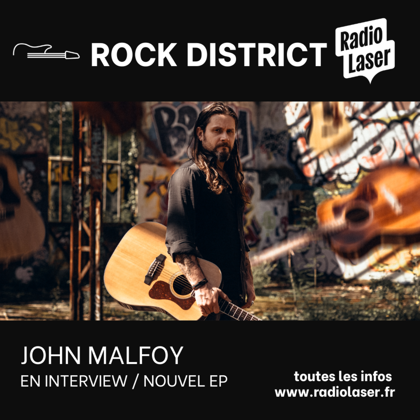 Rock District du 02.05.2026 : John Malfoy / Interview / Nouvel EP